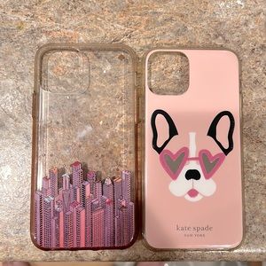 Kate Spade iPhone 11 Pro cases as a pair